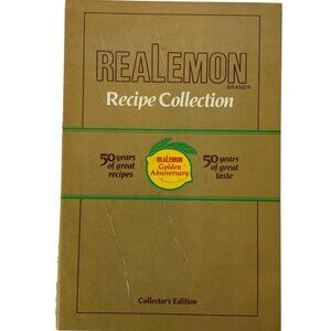 Realemon Recipe Collection Spiral-Bound Cookbook 50th Anniversary Edition 1984